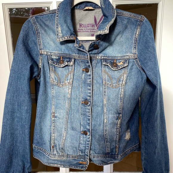 Hollister Denim Jean Jacket - M - Picture 8 of 8